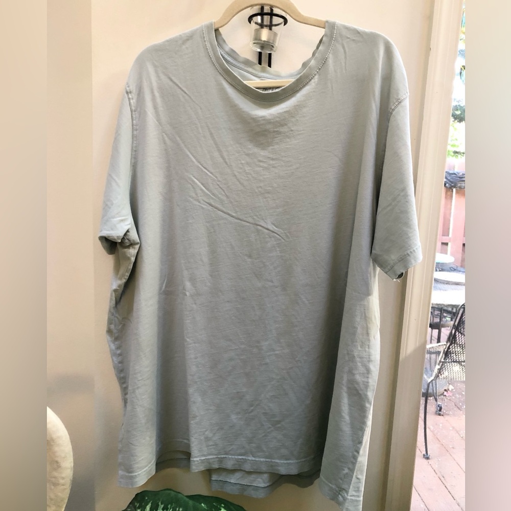 Eddie Bauer Men's Seafoam Short Sleeve Tee